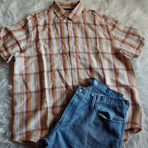 Perry Ellis Other - Perry Ellis Plaid Style Button Down Shirt